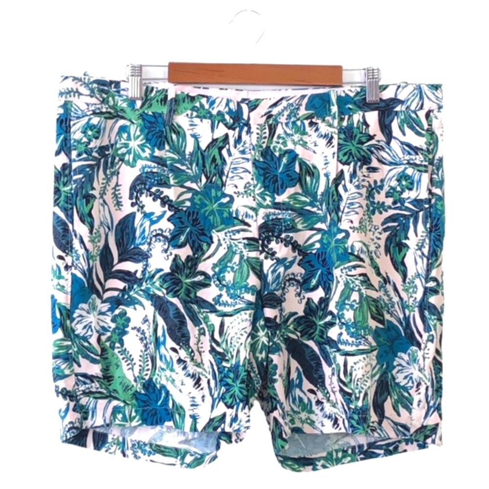 INC International Concepts Men's size 30 Pink Green Tropical Print Shorts